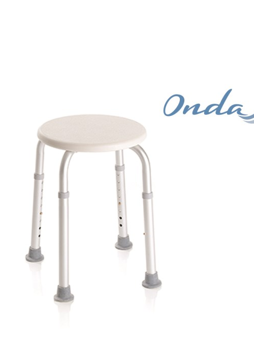 Banco de assento redondo para banho RS817